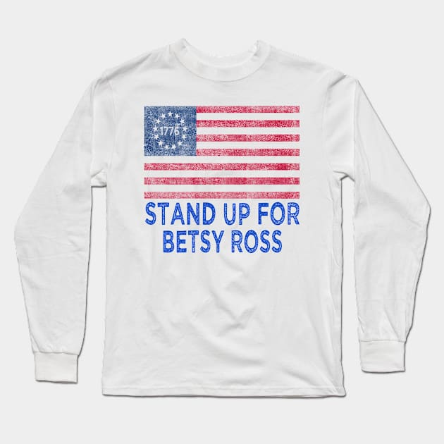 Betsy Ross Long Sleeve T-Shirt by Bao1991